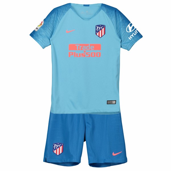 Camiseta Atletico Madrid Segunda equipación Niños 2018-2019 Azul
